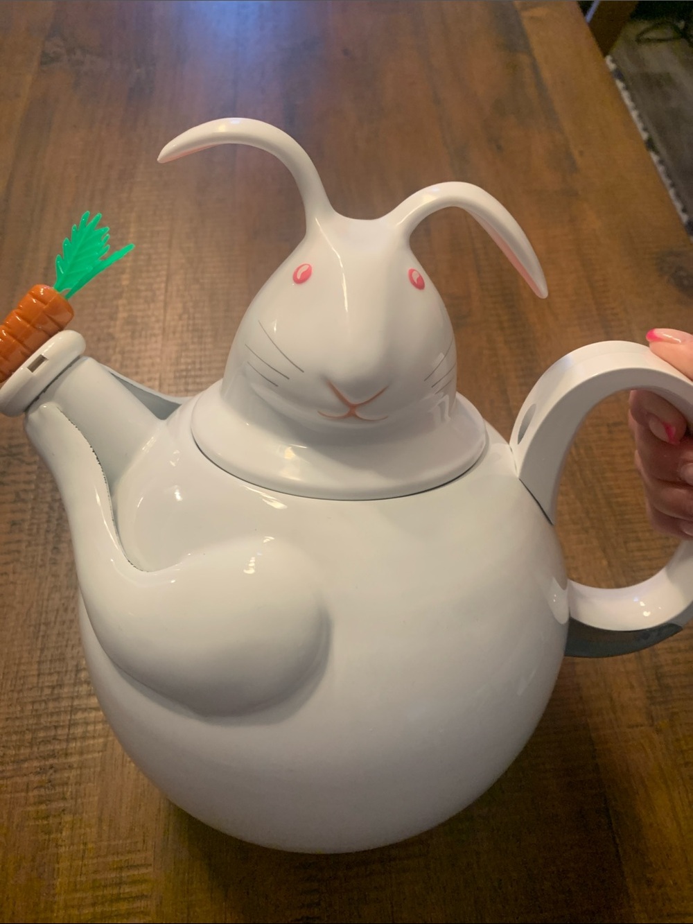 Copco Vintage Mr. Rabbit TEA KETTLE 2.5 Quart Bunny 1994